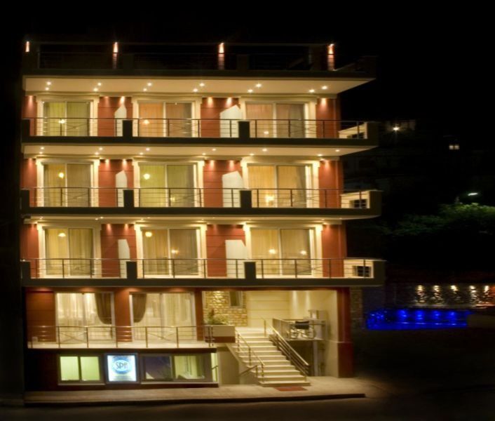 9 Queens Spa Hotel Loutra Edipsou  ภายนอก รูปภาพ