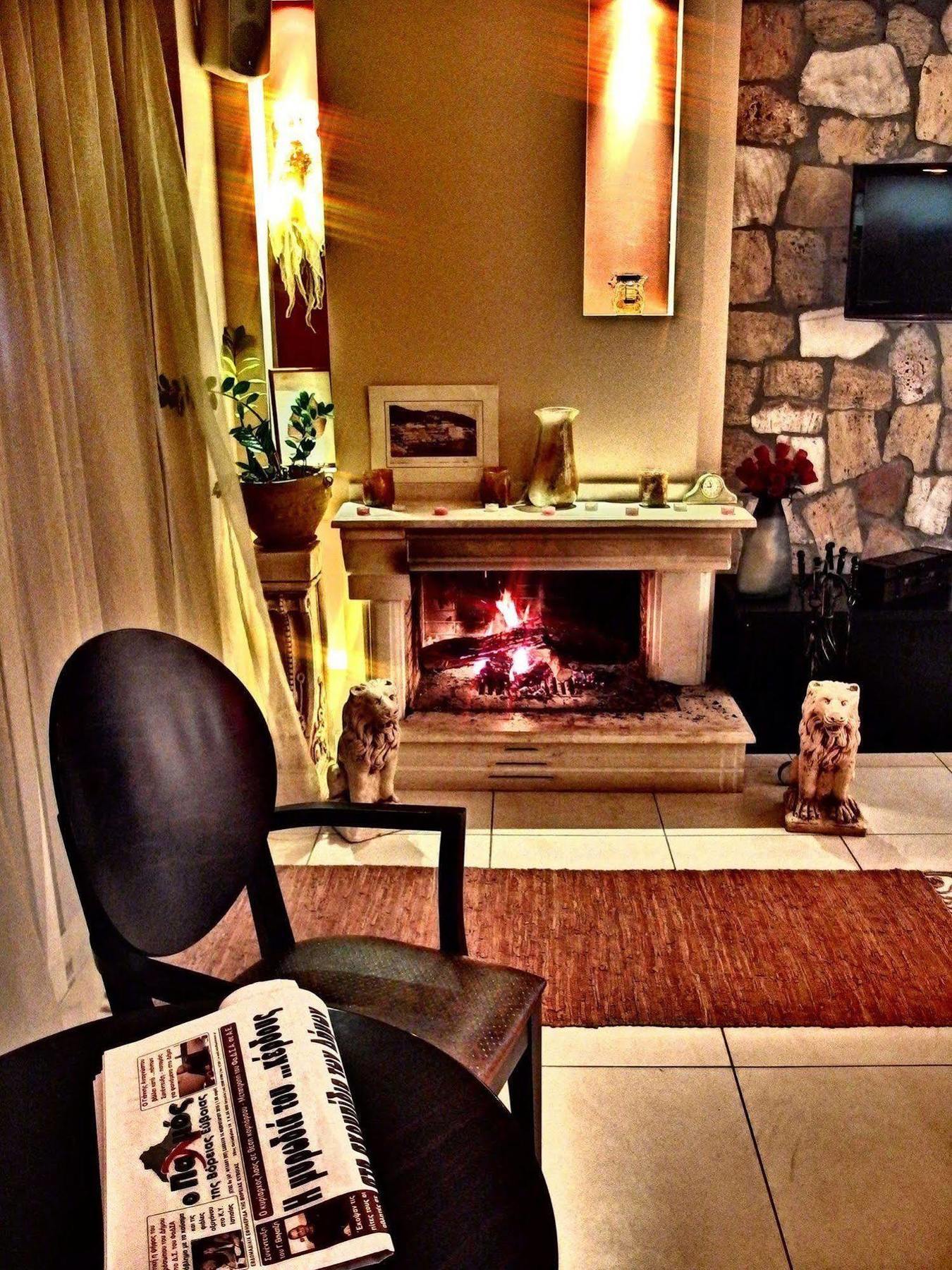 9 Queens Spa Hotel Loutra Edipsou  ภายนอก รูปภาพ
